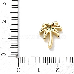 Laiton orné de perles de strass émeraude&nbsp;CU-CBAEC29-02G