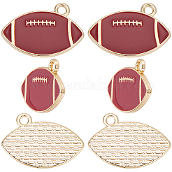 30pcs pendentifs en émail en alliage&nbsp;FIND-SC0022-79