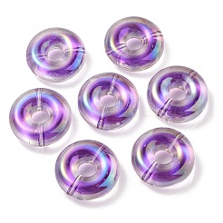 UV-Beschichtung regenbogenschillernde Acrylperlen&nbsp;OACR-P010-17D