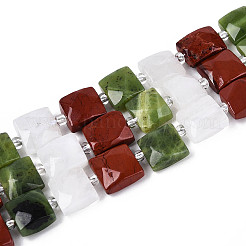 Natürliche kanadische Jade-&nbsp;G-T144-18A-01