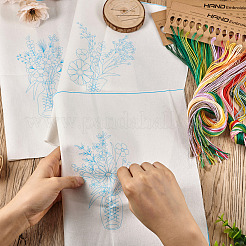 3 Stück 3-Stil-Vase und Blumenmuster&nbsp;DIY-TA0006-16