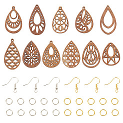 Kits de boucles d'oreilles pendantes à faire soi-même&nbsp;DIY-TA0013-45