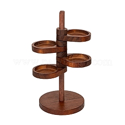 Torri portagioie rotonde in legno a un livello&nbsp;WD-CBA95BD-02B