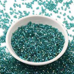Transparente Farben aus Glas-Saatperlen&nbsp;SEED-S042-19B-03