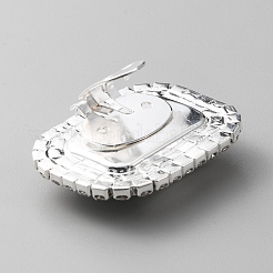 Glas-Strass-Rechteck-Schuhdekorationen&nbsp;FIND-WH0002-12A