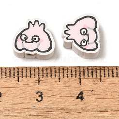 Cartoon-Knoblauch-Perlen aus Polymer-Ton&nbsp;CLAY-Z003-02A