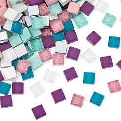 400pcs 2 Arten Glascabochons&nbsp;GGLA-TA0001-09E