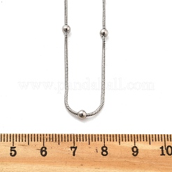 Satellitenketten-Halsketten aus Messing für Damen&nbsp;NJEW-D302-16P