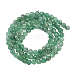 Chapelets de perles en jade africaine naturelle&nbsp;G-B175-D20-4mm