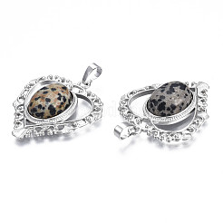 Dalmata naturale ciondoli diaspro&nbsp;G-S274-12N