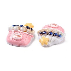 Undurchsichtige Kuchen-Decoden-Cabochons aus Harz&nbsp;LS-CRES-A051-01F
