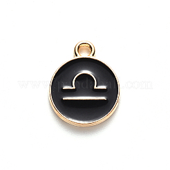 Pendente smaltati in lega&nbsp;LS-ENAM-S124-01A-08K