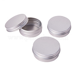 Barattoli rotondi in alluminio da 30 ml&nbsp;CON-WH0002-30ml