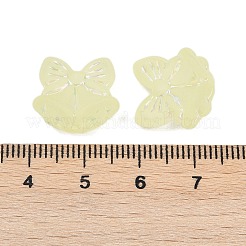 Smerigliato perline acriliche trasparenti&nbsp;X1-OACR-P029-18B-03