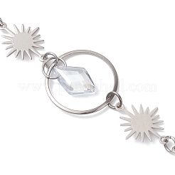 Hängende Sonnenfänger aus Glas&nbsp;HJEW-JM04530