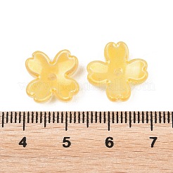 Tappi per perline di vetro trasparente bicolore&nbsp;GLAA-Z020-02D