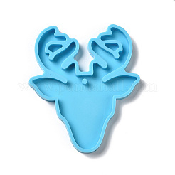Moules en silicone pour pendentif tête de renne de noël&nbsp;SIMO-B006-04