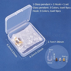 Anhänger-Sets für Glasflaschen&nbsp;DIY-PH0020-45