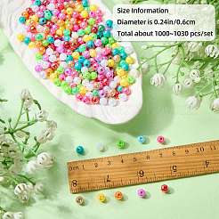 115 g de perles acryliques opaques&nbsp;OACR-SZ0001-72