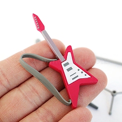 Plastikmusikinstrumente Miniaturornamente&nbsp;PW-WGFB6BD-01