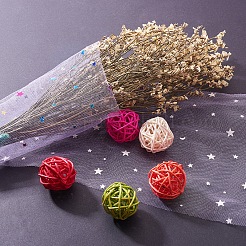 Rubans de maille déco à paillettes étoiles&nbsp;OCOR-P010-F10