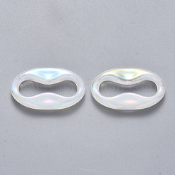 Transparentem Acryl Verknüpfung Ringe&nbsp;TACR-T016-02A