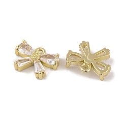 Ciondoli in ottone zirconi chiari micro pavé&nbsp;LS-KK-L212-14G