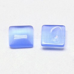 Cabochons en œil de chat&nbsp;CE-J006-12x12mm-07