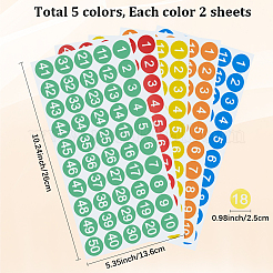 Papier-Aufkleber&nbsp;DIY-SP0006-80A