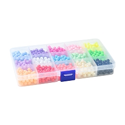 15 Farben Kunststoffperlen&nbsp;MACR-FS0001-79