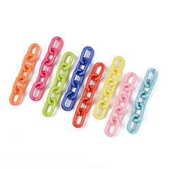 Anneaux de liaison acryliques opaques&nbsp;OACR-T024-02-G