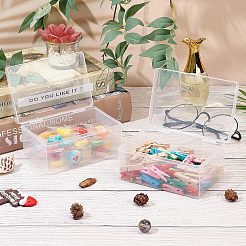 Contenitori di perle di plastica trasparente&nbsp;CON-WH0074-62