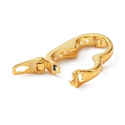 925 Sterlingsilber mit klarem Zirkonia-Drehverschluss&nbsp;LS-FIND-WH0126-76G