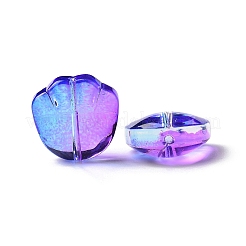 Perle di vetro verniciate a spruzzo trasparente&nbsp;GLAA-I050-12J