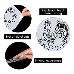 PET-Plastik-Zeichnungs-Malschablonen-Vorlagen&nbsp;DIY-WH0285-006