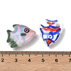 Abalorios de porcelana hechas a mano&nbsp;PORC-N009-08
