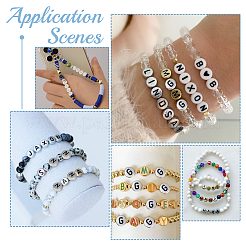 1000pcs perles acryliques opaques&nbsp;OACR-PA0001-34B