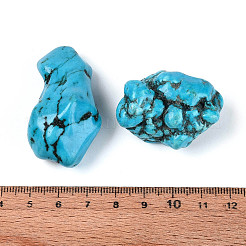 8 Stück synthetisches Türkis-Geoden-Füllhorn-Mineralienexemplar&nbsp;G-N347-16