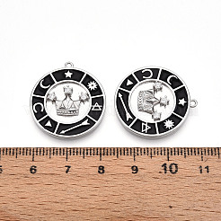 Pendentifs en laiton zircone cubique&nbsp;ZIRC-T016-18P