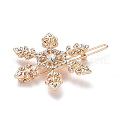 Legierung Kristall Strass Haarspangen&nbsp;PHAR-Z003-12KCG