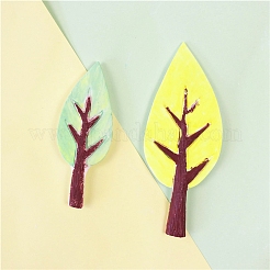 Moules à veines en silicone de qualité alimentaire pour feuilles&nbsp;DIY-K032-21
