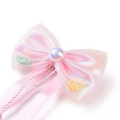 Fermaglio per capelli in alligatore a nastro lungo bowknot&nbsp;LS-PHAR-D013-03A