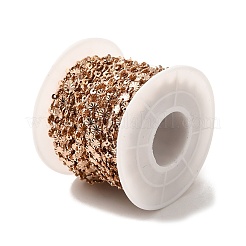 Cadenas de eslabones de flores de acero inoxidable 304 con revestimiento iónico (IP)&nbsp;STAS-B041-08RG