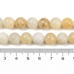 Natürliche gelb Opalkorne Stränge&nbsp;G-U026-A05-10mm