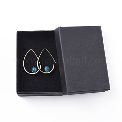 Orecchini pendenti apatite naturali&nbsp;EJEW-JE03593-04