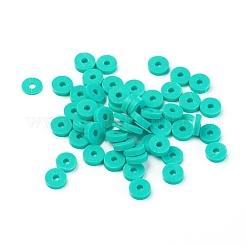 Abalorios de arcilla polimérica hechos a mano&nbsp;CLAY-R067-4.0mm-34