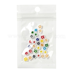 30 pz perline di vetro millefiori fatte a mano&nbsp;LAMP-FS0001-02A