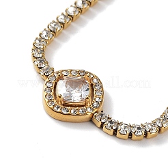Pulsera de eslabones de circonita cúbica&nbsp;BJEW-F463-01G