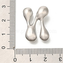 Cremagliera perle di ottone di placcatura&nbsp;KK-S051-01P-N