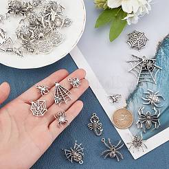 Pendentifs en alliage de style tibétain&nbsp;PALLOY-WH0091-25AS
